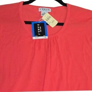 NWT  J Envie‎ Cap Sleeve Women's Blouse